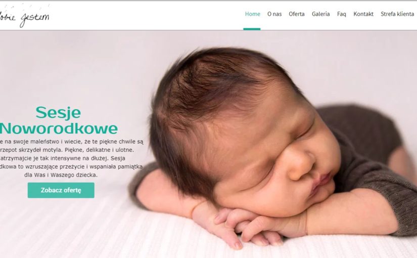 Narodziny dzidziusia to okres specyficzny chcemy zachować ową chwile.